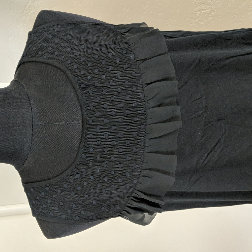 Loft polka dot lace tank NWT size M